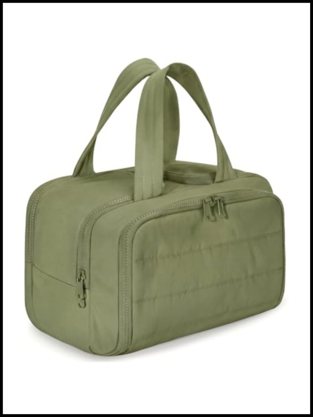 Travel Makeup Bag Water-Resistant Toiletry Organizer with Hanging Hook